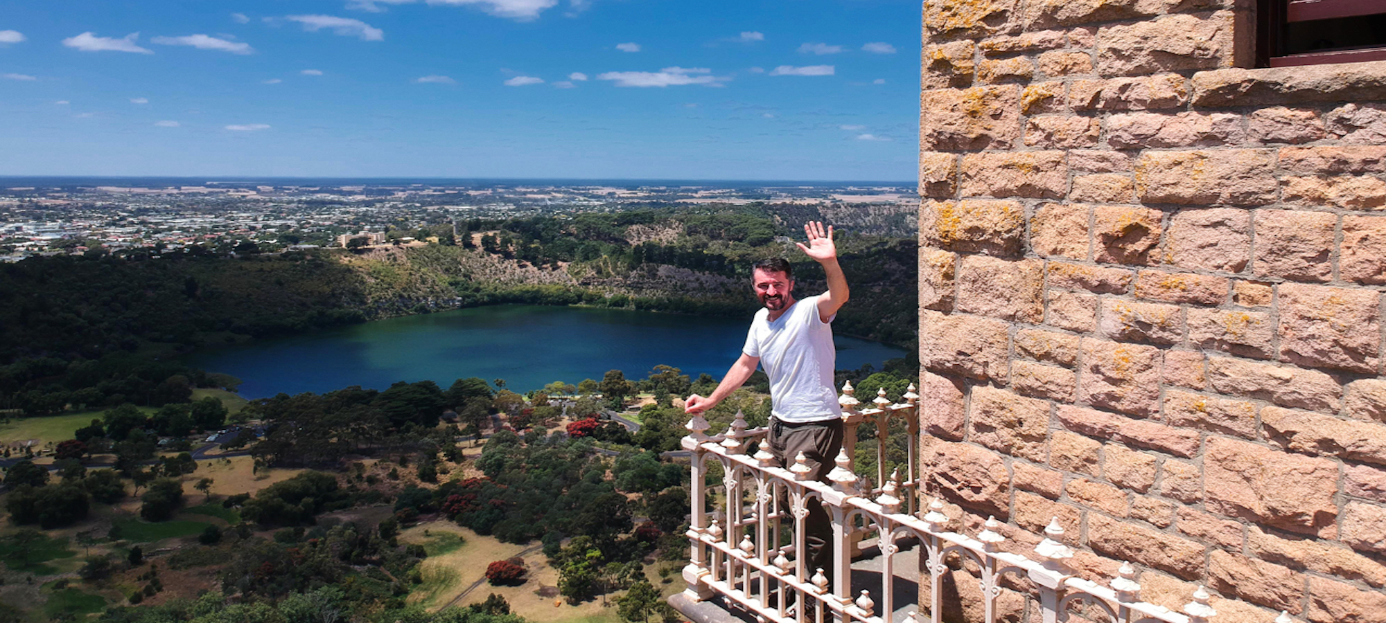 The man who took on Mt Gambier’s tower in the clouds