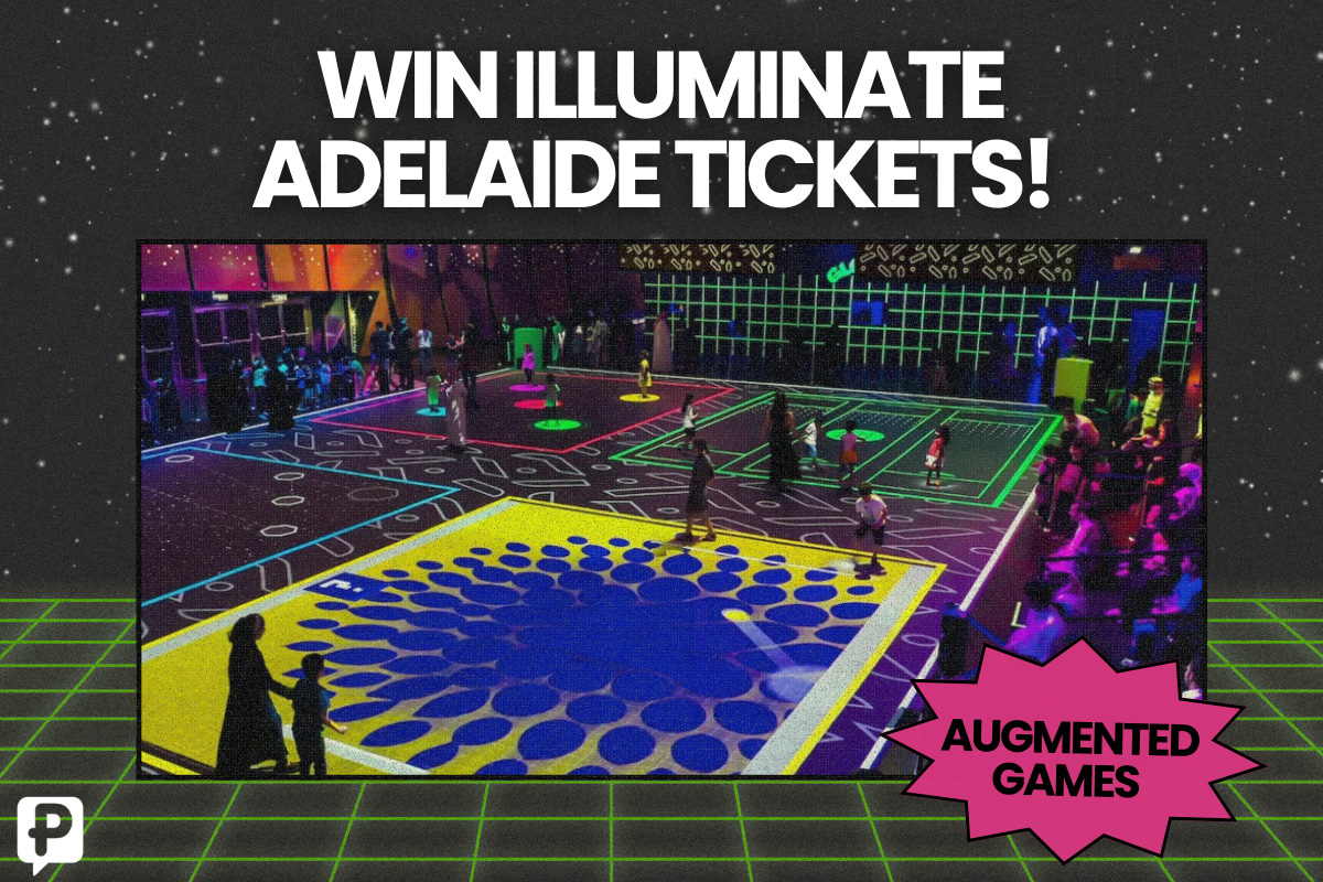 Win tickets to Illuminate Adelaide’s Augmented Games